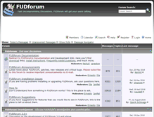 Tablet Screenshot of fudforum.org